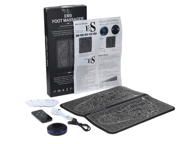 Remote Control EMS Foot Reflexology Foot Massage Machine