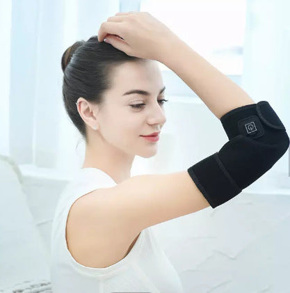 Graphene Infrared Heating Black Red Light Elbow Pad Heating Mantle